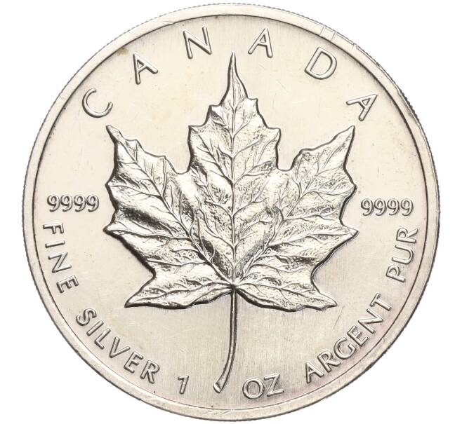 Монета 5 долларов 1994 года Канада «Кленовый лист» (Артикул K11-99094)
