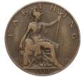 Монета 1 фартинг 1919 года Великобритания (Артикул K11-99666)