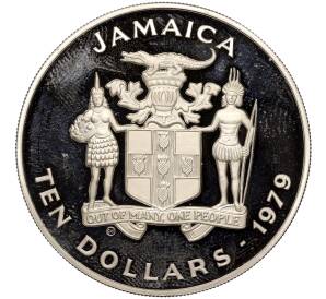 10 долларов 1979 года Ямайка «Международный год детей» — Фото №2