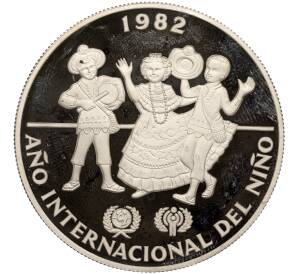 10 бальбоа 1982 года Панама «Международный год детей» — Фото №1