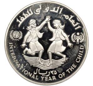 25  риялов 1983 года Йемен «Международный год детей» — Фото №1