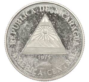 50 кордоб 1975 года Никарагуа «200 лет Независимости США» — Фото №2