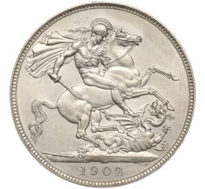 1 крона 1902 года Великобритания — Фото №1