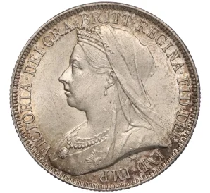 1 флорин (2 шиллинга) 1893 года Великобритания