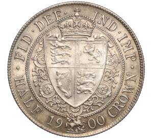 1/2 кроны 1900 года Великобритания — Фото №1