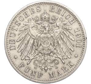 5 марок 1901 года Германия (Пруссия) «200-летие Прусии» — Фото №2