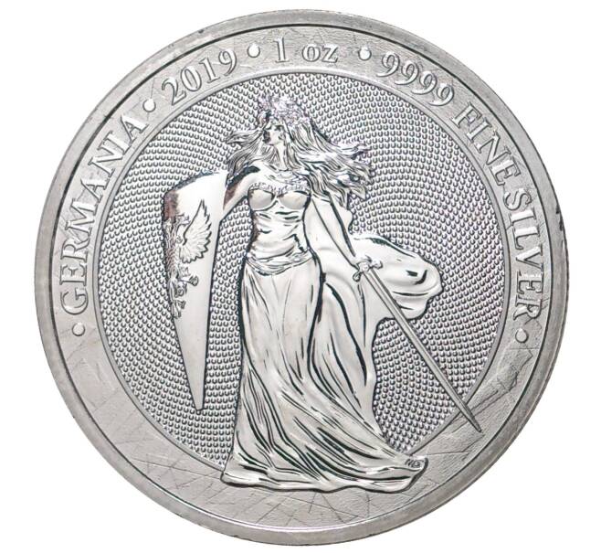Монета 5 марок 2019 года Германия (Артикул M2-37215)