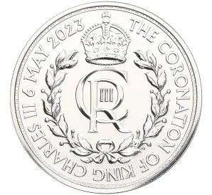 2 фунта 2023 года Великобритания «Коронация Карла III»