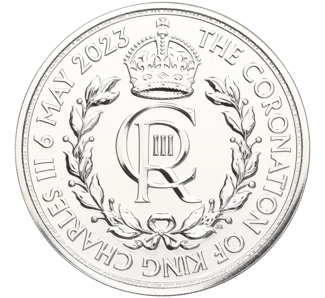 Монета 2 фунта 2023 года Великобритания «Коронация Карла III» (Артикул M2-67276)