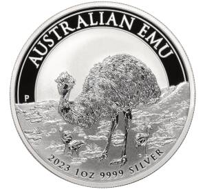1 доллар 2023 года Австралия «Австралийский Эму»