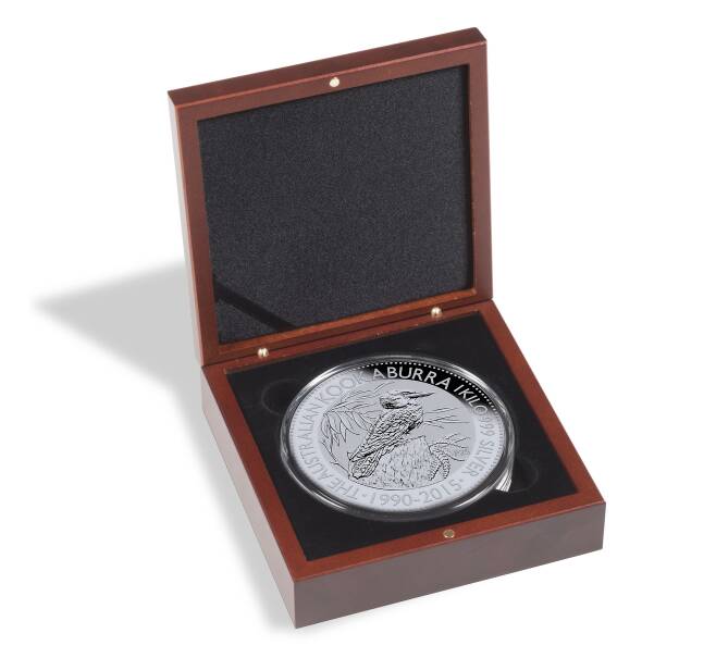 Футляр «VOLTERRA» для 1 монеты в капсуле CAPS XL 53-101. Для монет 53-101 мм LEUCHTTURM 358791 (Артикул L1-18202)