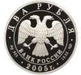 Монета 2 рубля 2005 года СПМД «Знаки зодиака — Водолей» (Артикул K11-100779)
