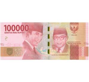 100000 рупий 2016 года Индонезия