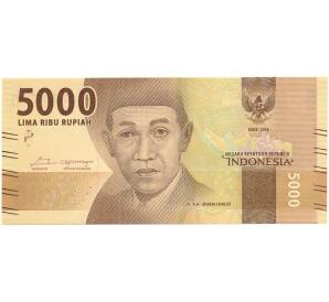 5000 рупий 2016 года Индонезия