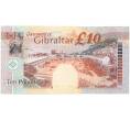 Банкнота 10 фунтов стерлингов 2002 года Гибралтар (Артикул K11-100924)