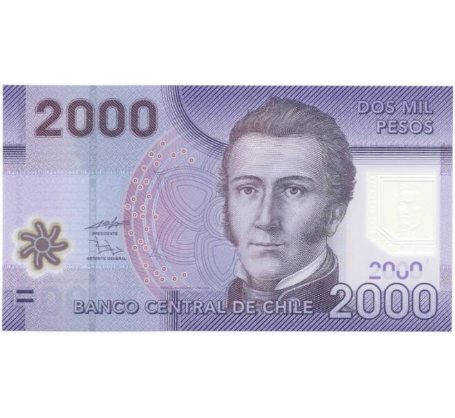 Банкнота 2000 песо 2009 года Чили (Артикул K11-100995)
