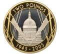 Монета 2 фунта 2005 года Великобритания «60 лет окончанию Второй мировой войны» (Артикул: K11-100999) — Фото №1