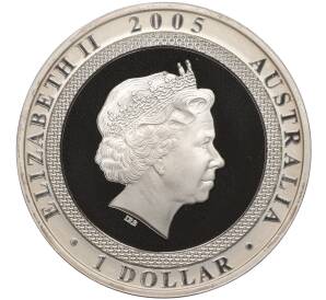 1 доллар 2005 года Австралия «60 лет окончанию Второй Мировой войны»