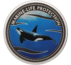 5 долларов 2003 года Палау «Защита морской жизни — Косатка»
