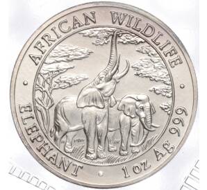 5000 квач 2003 года Замбия «Дикая природа Африки — Слоны»