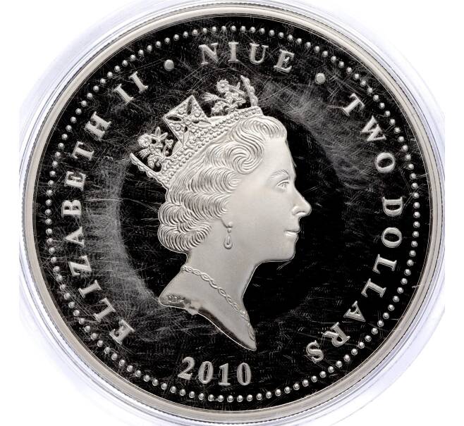 Монета 2 доллара 2010 года Ниуэ «Любовь драгоценна» (Артикул K11-101021)