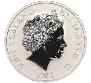 1 доллар 2005 года Новая Зеландия «Рови»