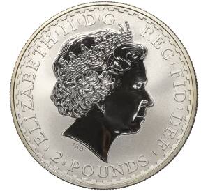 2 фунта 1998 года Великобритания «Британия»