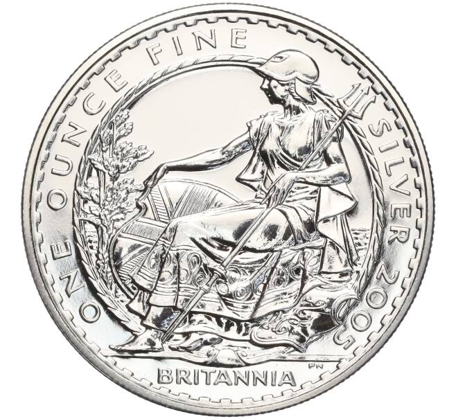 Монета 2 фунта 2005 года Великобритания «Британия» (Артикул K11-101044)