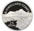 Монета 25 долларов 2003 года Соломоновы острова «Самолеты — de Havilland Comet» (Артикул K11-101054)