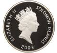 Монета 25 долларов 2003 года Соломоновы острова «Самолеты — Ан-225 Мрия» (Артикул K11-101058)