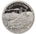 Монета 25 долларов 2005 года Соломоновы острова «Крейсер Дорсетшир» (Артикул K11-101062)