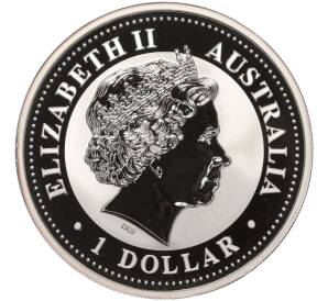 1 доллар 2003 года Австралия «Китайский гороскоп — Год козы»