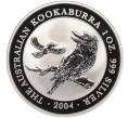 Монета 1 доллар 2004 года Австралия «Австралийская кукабара» (Артикул K11-101077)