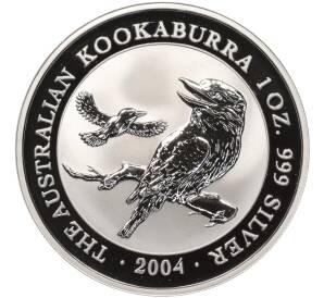 1 доллар 2004 года Австралия «Австралийская кукабара»