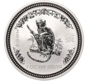 1 доллар 2004 года Австралия «Китайский гороскоп — Год обезьяны»