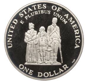 1 доллар 1998 года S США «275 лет со дня рождения Криспаса Эттакса» — Фото №2