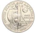 Монета 1 доллар 1992 года D США «500 лет путешествию Колумба» (Артикул K11-101104)
