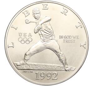 1 доллар 1992 года D США «XXV летние Олимпийские Игры 1992 в Барселоне»