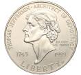Монета 1 доллар 1993 года P США «250 лет со дня рождения Томаса Джефферсона» (Артикул K11-101107)