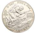 1 доллар 1993 года D США «50 лет высадке союзников в Нормандии» (Артикул K11-101109)
