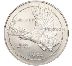 1 доллар 1994 года W США «Национальный музей военнопленных» — Фото №1