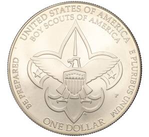 1 доллар 2010 года P США «100 лет бойскаутам Америки»