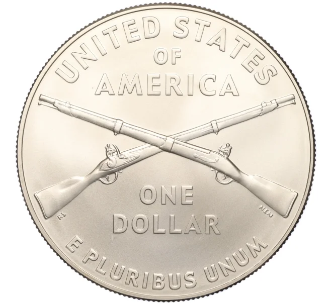 Монета 1 доллар 2012 года W США «Морской пехотинец» (Артикул K11-101136)