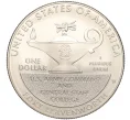 Монета 1 доллар 2013 года W США «Джордж Маршалл и Дуайт Эйзенхауэр» (Артикул K11-101138)