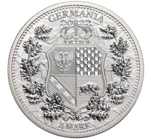 5 марок 2022 года Германия «Аллегории» — Фото №2