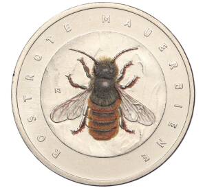 5 евро 2023 года D Германия «Чудесный мир насекомых — Рыжая осмия»