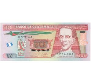 10 кетцалей 2013 года Гватемала — Фото №1