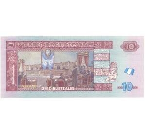 10 кетцалей 2013 года Гватемала — Фото №2