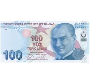 100 лир 2020 года Турция — Фото №1