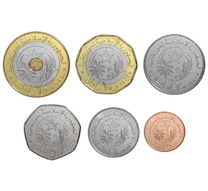 Набор монет Мавритания